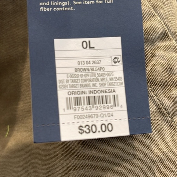 NWT Universal Thread Cargo Pants size OL - Picture 7 of 7